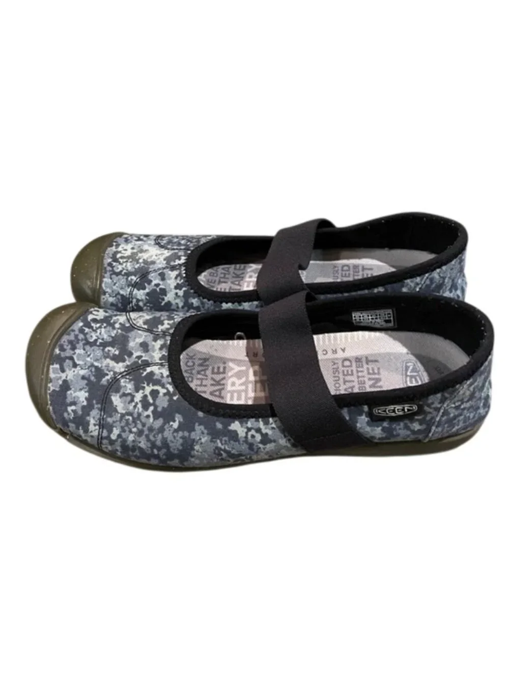 KEEN Sienna Canvas Mary Jane Shoes Women's 9.5 EU 40 Slip On Flats 1025051